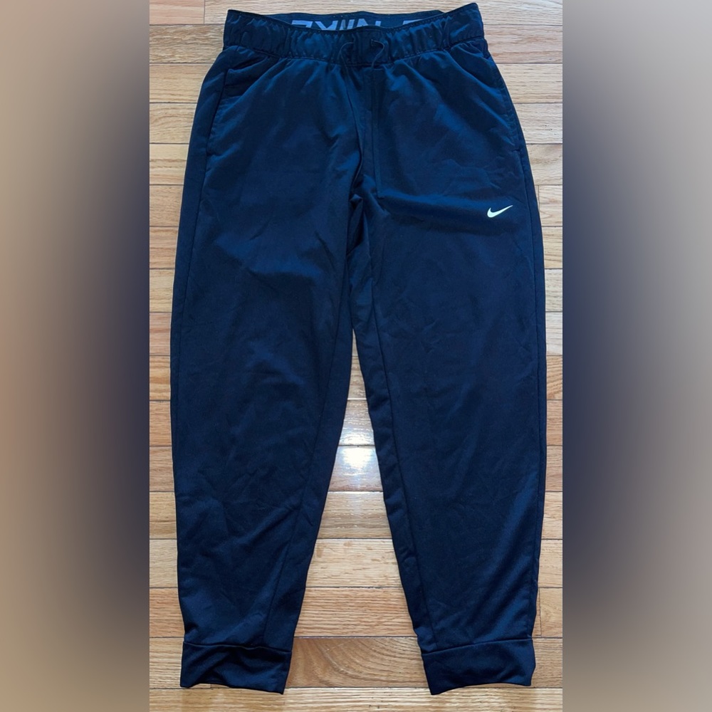Nike Black Training Gym Running Jogger Pants With Pockets Men’s Small Short